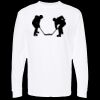 Unisex Gold Soft Touch Long Sleeve T-Shirt Thumbnail