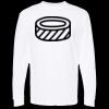 Unisex Gold Soft Touch Long Sleeve T-Shirt Thumbnail