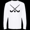 Unisex Gold Soft Touch Long Sleeve T-Shirt Thumbnail
