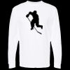 Unisex Gold Soft Touch Long Sleeve T-Shirt Thumbnail