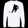 Unisex Gold Soft Touch Long Sleeve T-Shirt Thumbnail