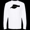 Unisex Gold Soft Touch Long Sleeve T-Shirt Thumbnail