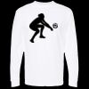 Unisex Gold Soft Touch Long Sleeve T-Shirt Thumbnail