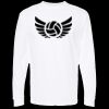 Unisex Gold Soft Touch Long Sleeve T-Shirt Thumbnail