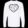 Unisex Gold Soft Touch Long Sleeve T-Shirt Thumbnail