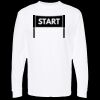 Unisex Gold Soft Touch Long Sleeve T-Shirt Thumbnail