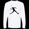 Unisex Gold Soft Touch Long Sleeve T-Shirt Thumbnail