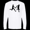 Unisex Gold Soft Touch Long Sleeve T-Shirt Thumbnail