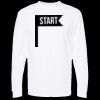 Unisex Gold Soft Touch Long Sleeve T-Shirt Thumbnail