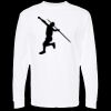 Unisex Gold Soft Touch Long Sleeve T-Shirt Thumbnail