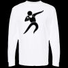 Unisex Gold Soft Touch Long Sleeve T-Shirt Thumbnail