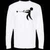 Unisex Gold Soft Touch Long Sleeve T-Shirt Thumbnail