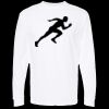 Unisex Gold Soft Touch Long Sleeve T-Shirt Thumbnail