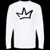 Unisex Gold Soft Touch Long Sleeve T-Shirt Thumbnail