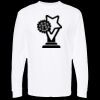 Unisex Gold Soft Touch Long Sleeve T-Shirt Thumbnail