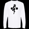 Unisex Gold Soft Touch Long Sleeve T-Shirt Thumbnail