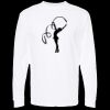 Unisex Gold Soft Touch Long Sleeve T-Shirt Thumbnail