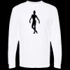 Unisex Gold Soft Touch Long Sleeve T-Shirt Thumbnail