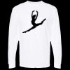 Unisex Gold Soft Touch Long Sleeve T-Shirt Thumbnail