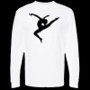Unisex Gold Soft Touch Long Sleeve T-Shirt Thumbnail