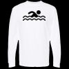 Unisex Gold Soft Touch Long Sleeve T-Shirt Thumbnail