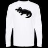 Unisex Gold Soft Touch Long Sleeve T-Shirt Thumbnail