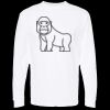 Unisex Gold Soft Touch Long Sleeve T-Shirt Thumbnail