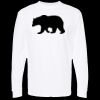 Unisex Gold Soft Touch Long Sleeve T-Shirt Thumbnail