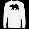 Unisex Gold Soft Touch Long Sleeve T-Shirt Thumbnail