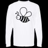 Unisex Gold Soft Touch Long Sleeve T-Shirt Thumbnail
