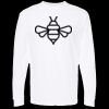 Unisex Gold Soft Touch Long Sleeve T-Shirt Thumbnail