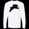 Unisex Gold Soft Touch Long Sleeve T-Shirt Thumbnail