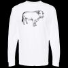 Unisex Gold Soft Touch Long Sleeve T-Shirt Thumbnail