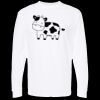 Unisex Gold Soft Touch Long Sleeve T-Shirt Thumbnail