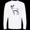 Unisex Gold Soft Touch Long Sleeve T-Shirt Thumbnail