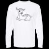 Unisex Gold Soft Touch Long Sleeve T-Shirt Thumbnail