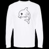 Unisex Gold Soft Touch Long Sleeve T-Shirt Thumbnail