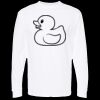 Unisex Gold Soft Touch Long Sleeve T-Shirt Thumbnail
