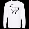 Unisex Gold Soft Touch Long Sleeve T-Shirt Thumbnail