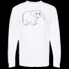 Unisex Gold Soft Touch Long Sleeve T-Shirt Thumbnail