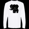 Unisex Gold Soft Touch Long Sleeve T-Shirt Thumbnail