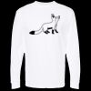Unisex Gold Soft Touch Long Sleeve T-Shirt Thumbnail
