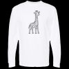 Unisex Gold Soft Touch Long Sleeve T-Shirt Thumbnail