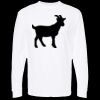Unisex Gold Soft Touch Long Sleeve T-Shirt Thumbnail