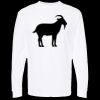 Unisex Gold Soft Touch Long Sleeve T-Shirt Thumbnail