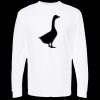 Unisex Gold Soft Touch Long Sleeve T-Shirt Thumbnail