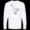 Unisex Gold Soft Touch Long Sleeve T-Shirt Thumbnail