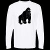 Unisex Gold Soft Touch Long Sleeve T-Shirt Thumbnail
