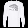 Unisex Gold Soft Touch Long Sleeve T-Shirt Thumbnail