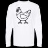 Unisex Gold Soft Touch Long Sleeve T-Shirt Thumbnail